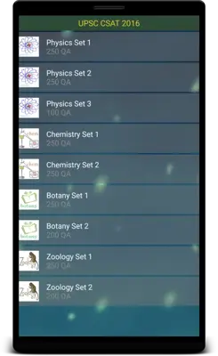 UPSC CSAT 2016 android App screenshot 0