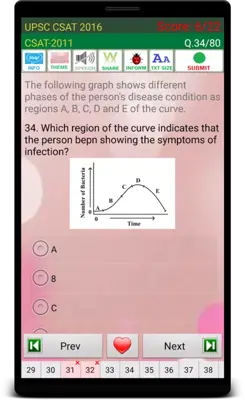 UPSC CSAT 2016 android App screenshot 1