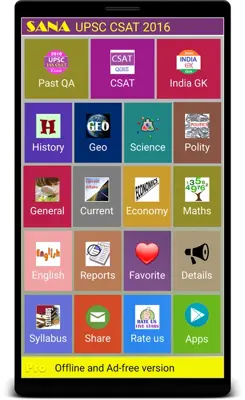 UPSC CSAT 2016 android App screenshot 6